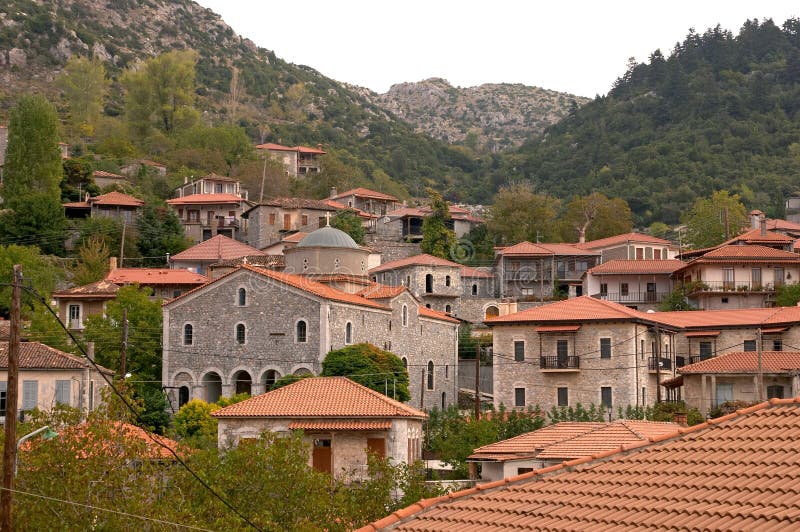 Stemnitsa village Arcadia