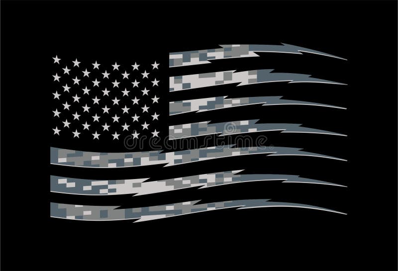 Stencil American flag stock vector. Illustration of symbol 185453445