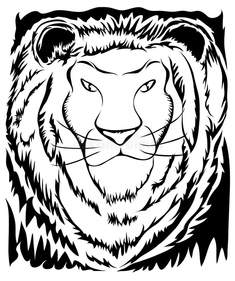 Stencil Lion Stock Vector Illustration Of Native Wildlife 29426566 lion-stencil-free-vector-cdr-download-3axis-co