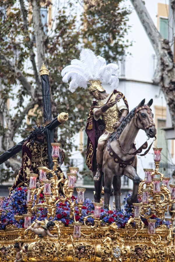 Step Mystery of the Brotherhood of Hope of Triana, Easter in Seville ...