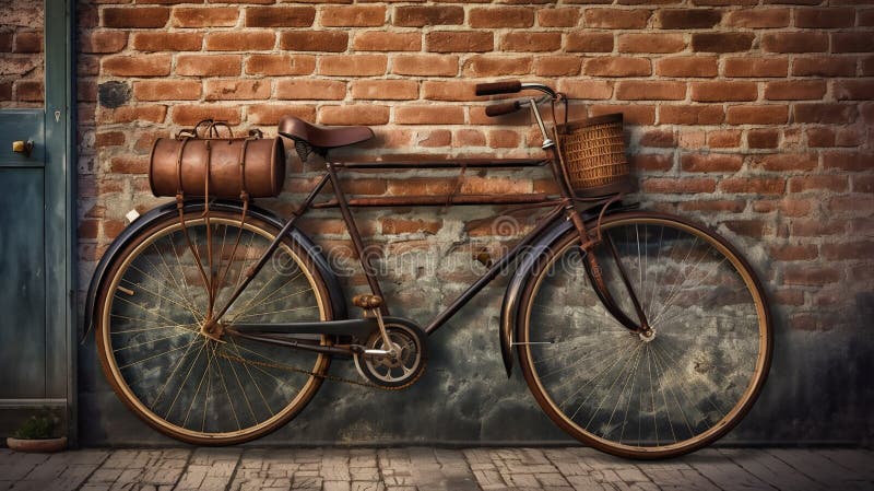 Vintage roadster bicycle
