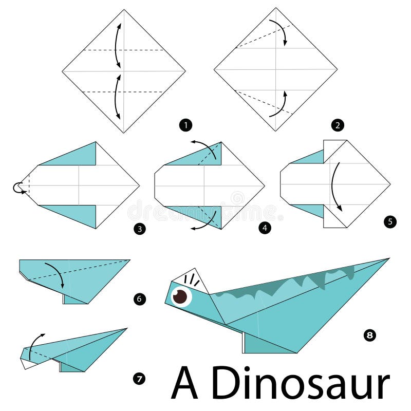 Step By Step Origami Velociraptor Instructions Jadwal Bus