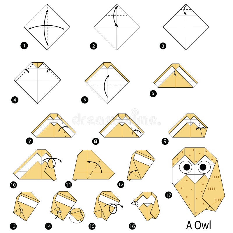 Origami Paper Instructions Stock Illustrations – 952 Origami Paper  Instructions Stock Illustrations, Vectors & Clipart - Dreamstime