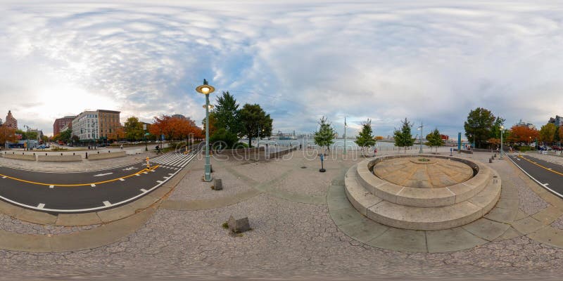 Stephan Weiss Park New York. 360 equirectangular photo VR