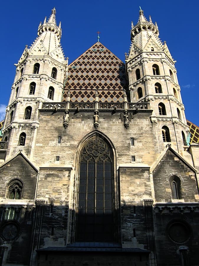 Stephansdom stock photo. Image of building, austria, facade - 2935338