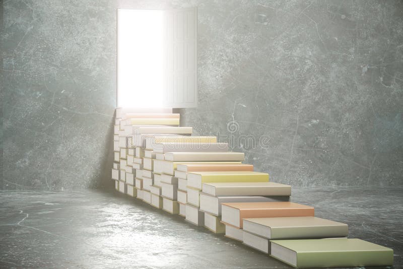 Steps Books Open Door Stock Photos Free & RoyaltyFree Stock Photos