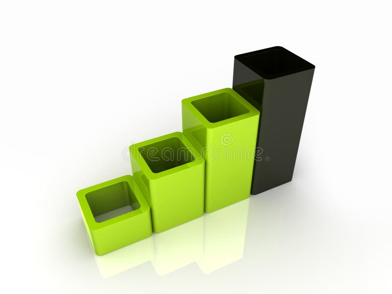 Steps with holes vector illustration