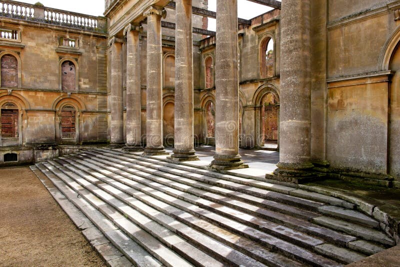 Steps leading to Witley Court