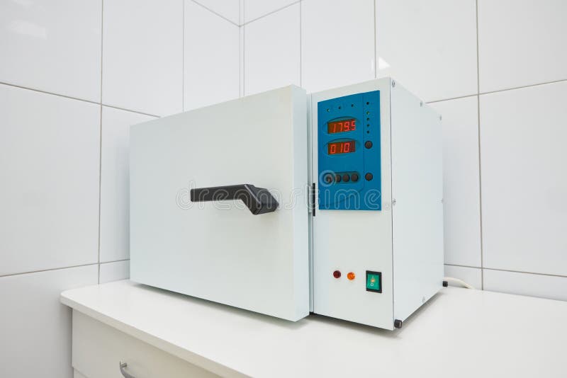 Sterilizer Machine for Medical Supplies Sterilization Stock Image