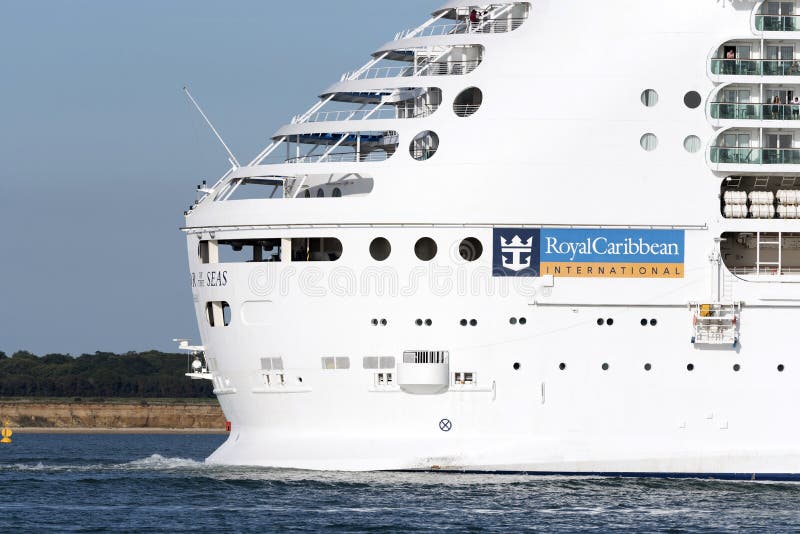 stern of cruise ship