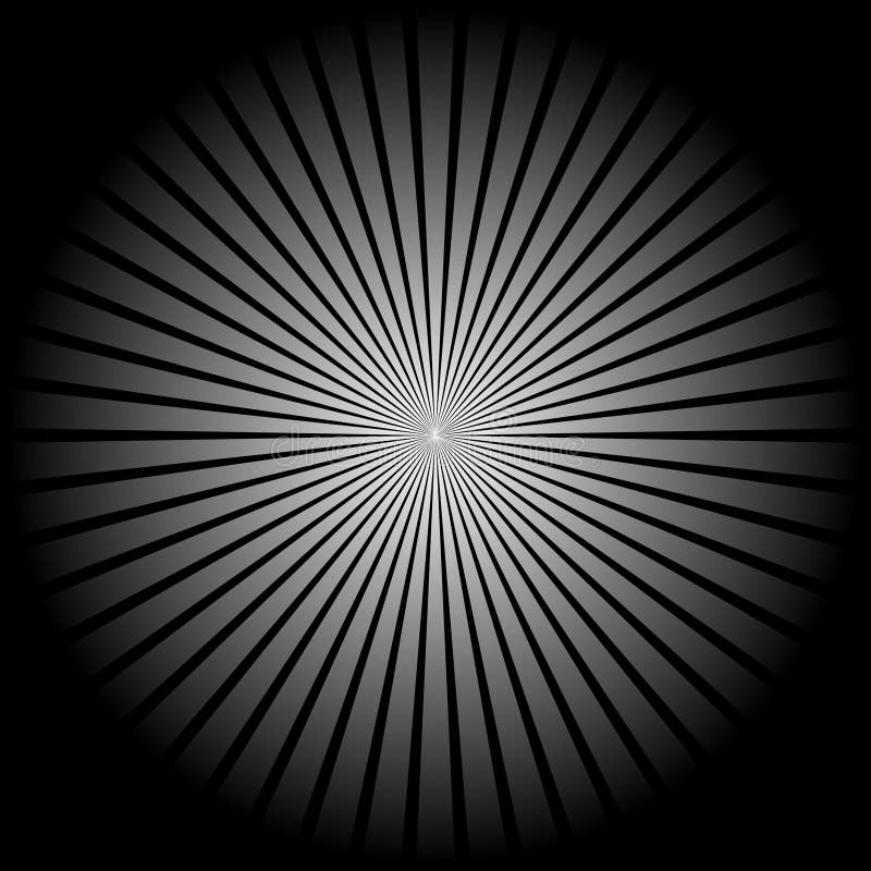 Schwarzer Stern stock abbildung