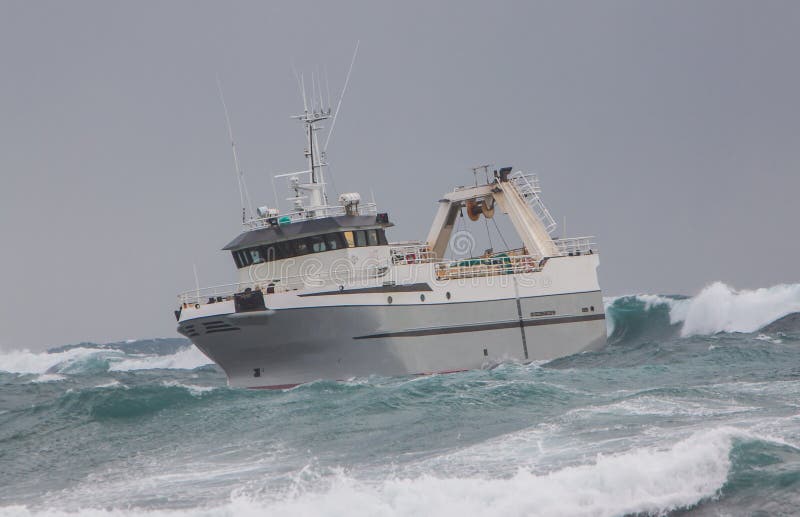 Stern Trawler stock image. Image of industry, atlantic ...