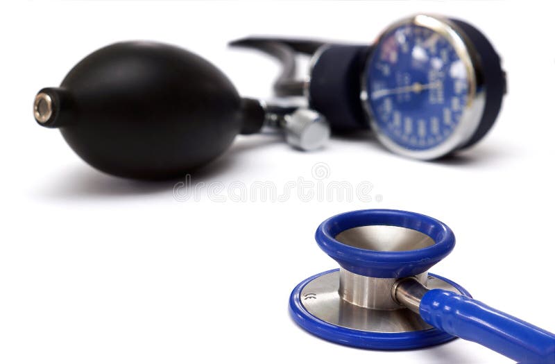 Stethoscope and Blood Pressure Equipment Stock Image Image of nurse, stethoscope 34287631