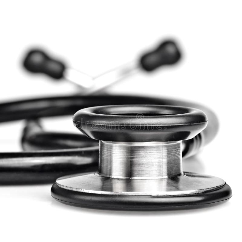 Stethoscope isolated on white