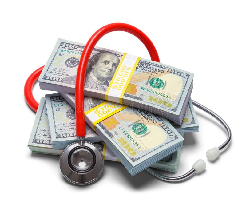 Stethoscope with Money stock photo. Image of banking - 114591020