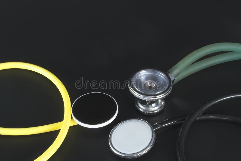 Many Stethoscopes On Pregnant Belly Stock Image Image of maternity