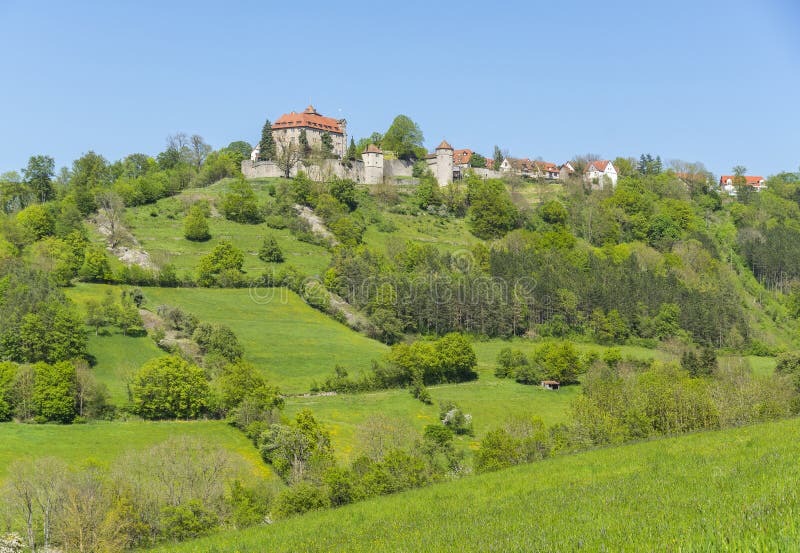 Stetten castle in Hohenlohe