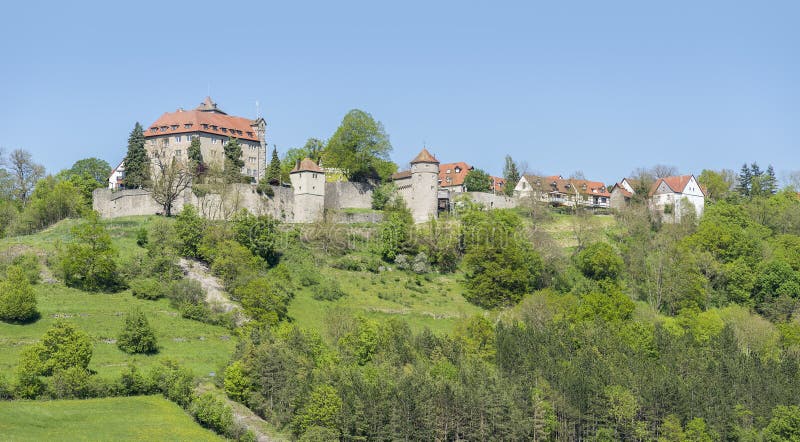 Stetten castle in Hohenlohe