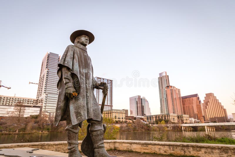 Stevie Ray Vaughan Statue, Austin