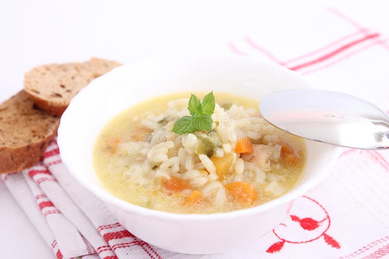 Stew of Rice and Vegetables Stock Photo Image of food, heathy 34446312