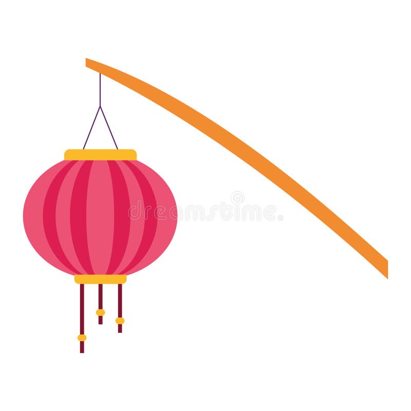 paper lantern on a stick