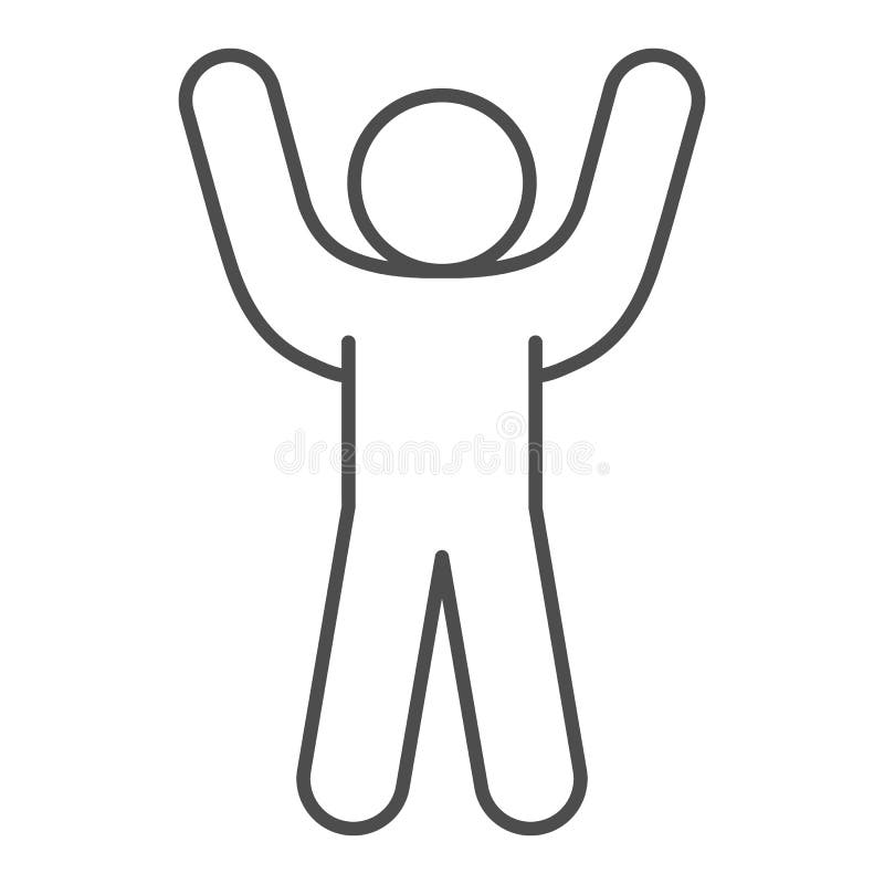 group, people, stick, Celebration, Raised Arms, stick man, Stick