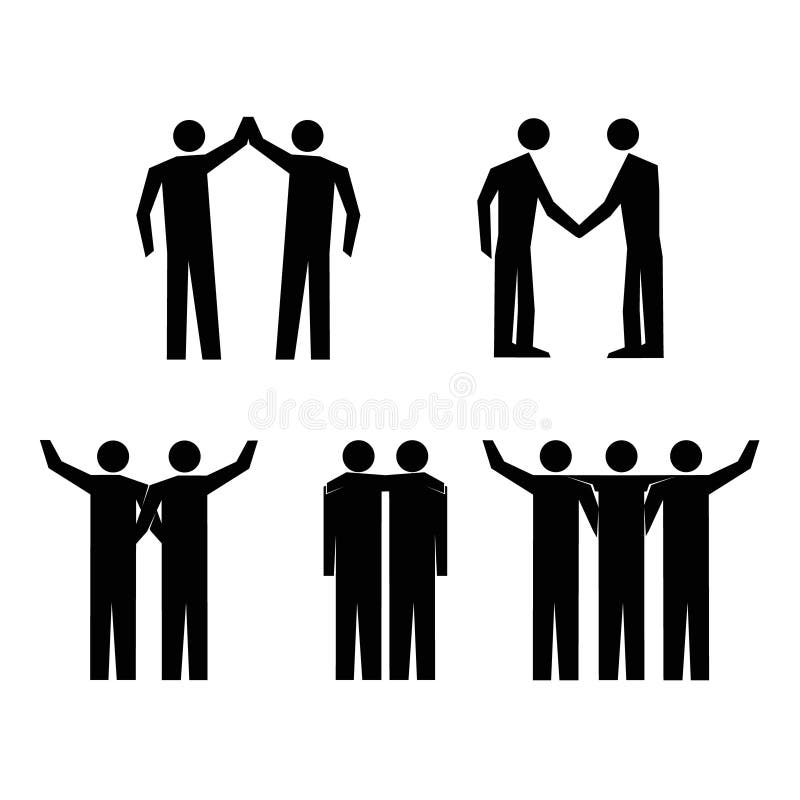 Man, person, pose, posture, side view, standing, stick figure icon -  Download on Iconfinder