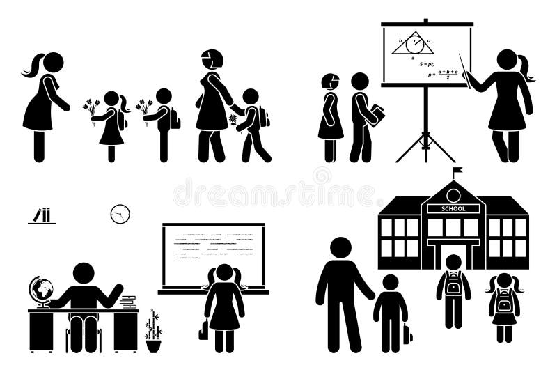 Boy Girl Stick Figure Stock Illustrations – 2,197 Boy Girl Stick Figure  Stock Illustrations, Vectors & Clipart - Dreamstime