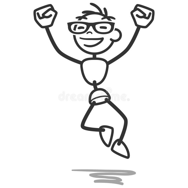 Stick Figure Cheering Stock Illustrations – 77 Stick Figure Cheering Stock  Illustrations, Vectors & Clipart - Dreamstime