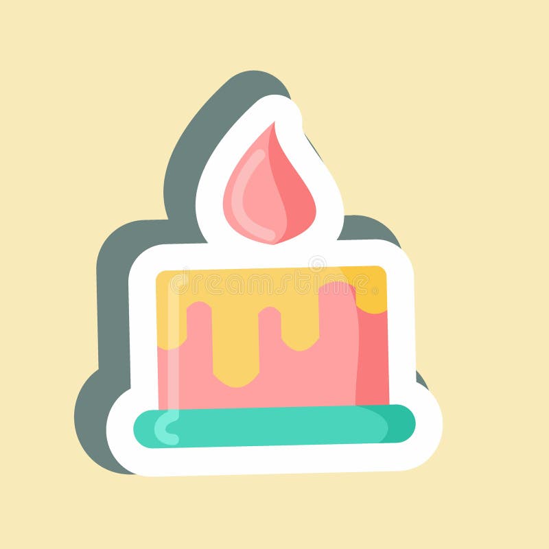 Sticker Beeswax. Suitable for Bee Farm. Simple Design Editable. Design