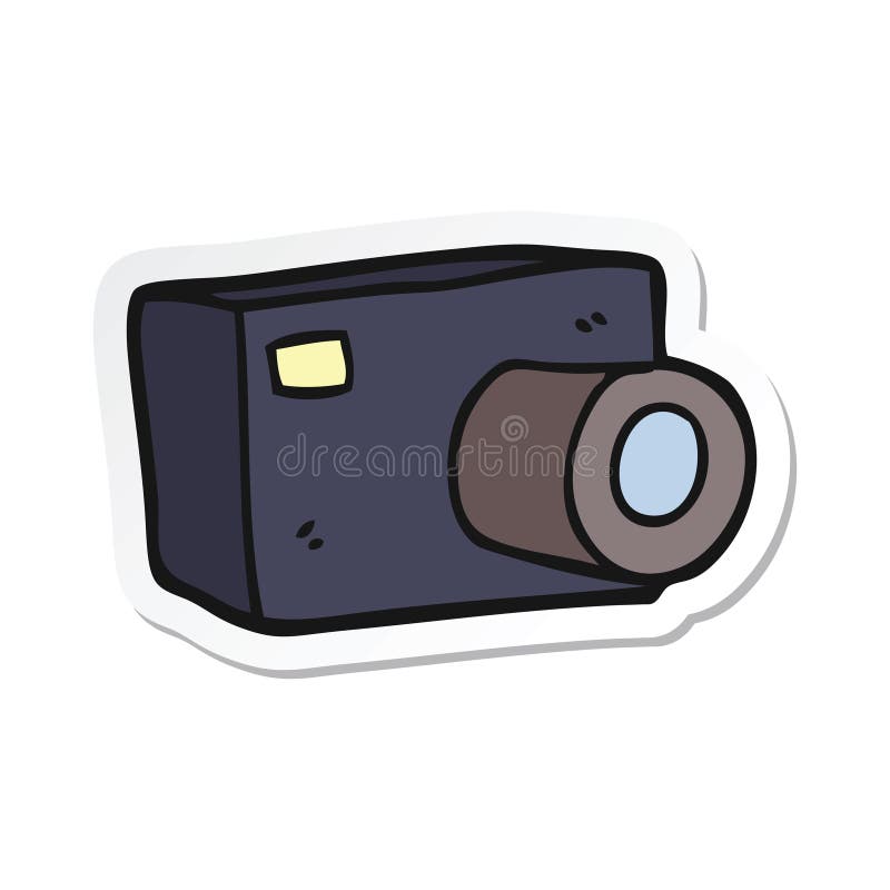 Cartoon camera stock vector. Illustration of talking 38033793