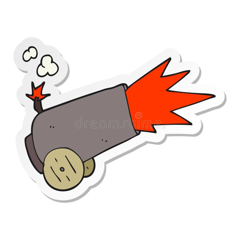 Cartoon firing tank stock illustration. Illustration of retro - 52967379