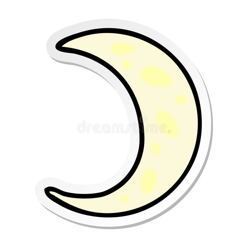 Moon Stickers - Free nature Stickers