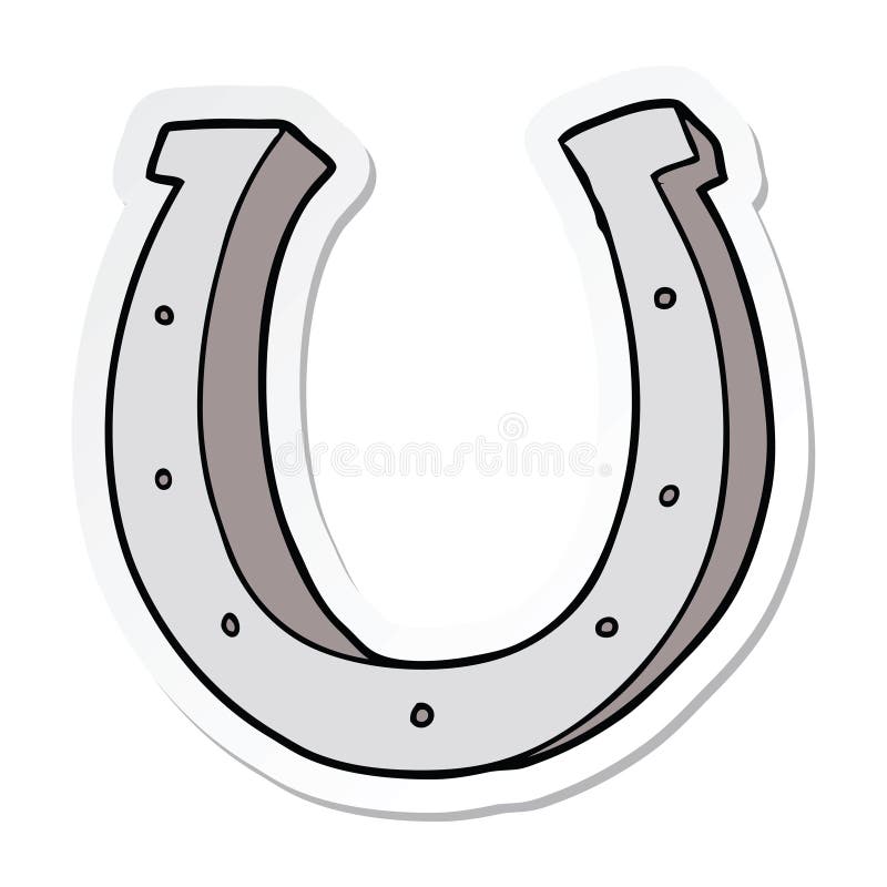 Cartoon Horse Shoe Stock Illustrations – 1,471 Cartoon Horse Shoe