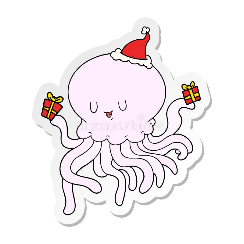 Cute Jellyfish Cartoon Drawing