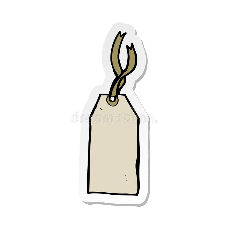 cartoon travel tag