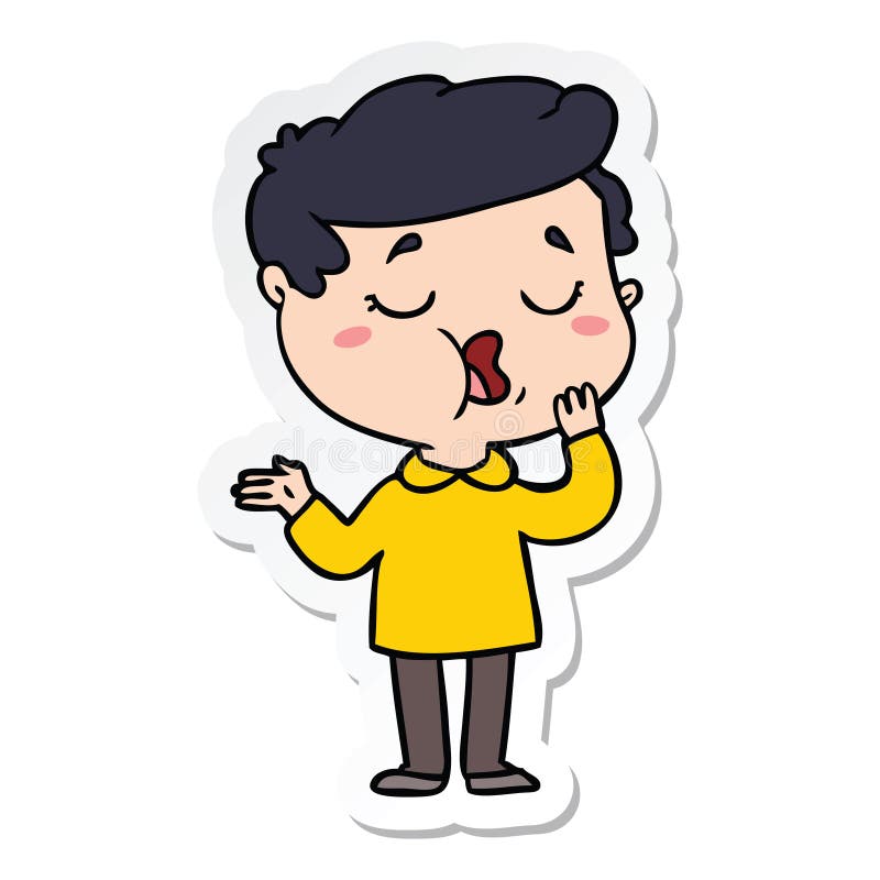 Cartoon Man Talking Stock Illustrations – 28,863 Cartoon Man Talking