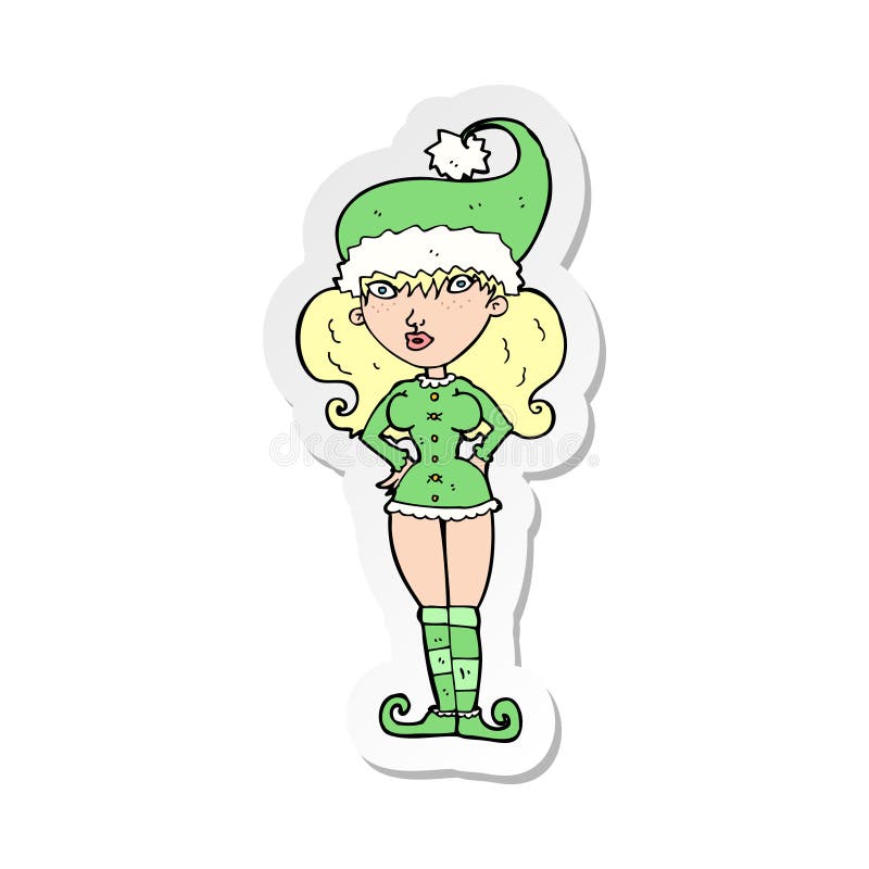 Crazy Girl Clipart Christmas