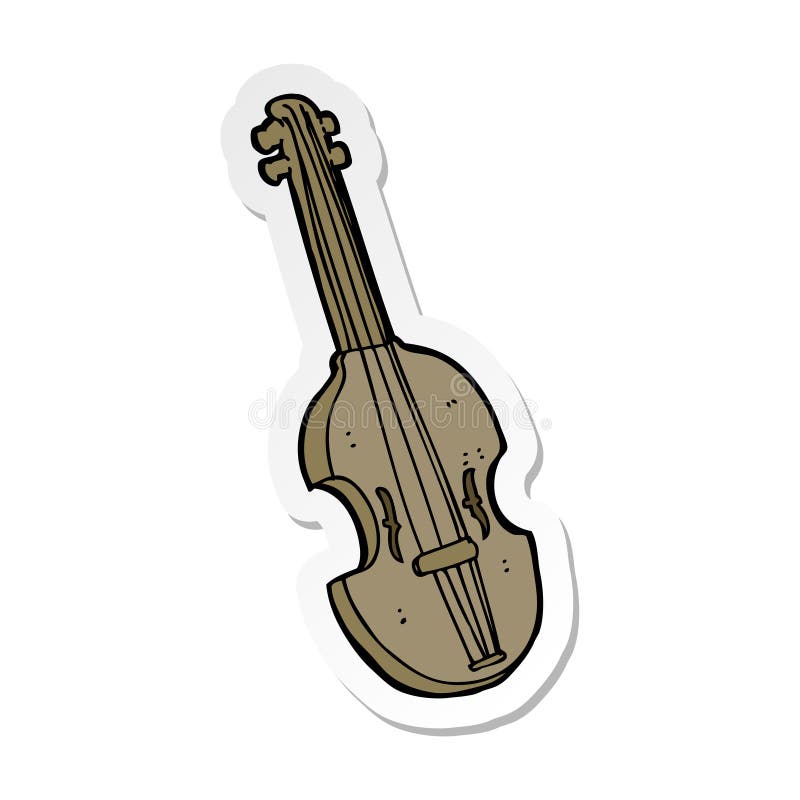Sticker Violin Musical Instrument Cartoon Character Cute Drawing  Illustration Quirky Hand Drawn Happy Cheerful Retro Doodle Funny Silly Line  Crazy Clip Art Clip Stock Illustrations – 4 Sticker Violin Musical  Instrument Cartoon