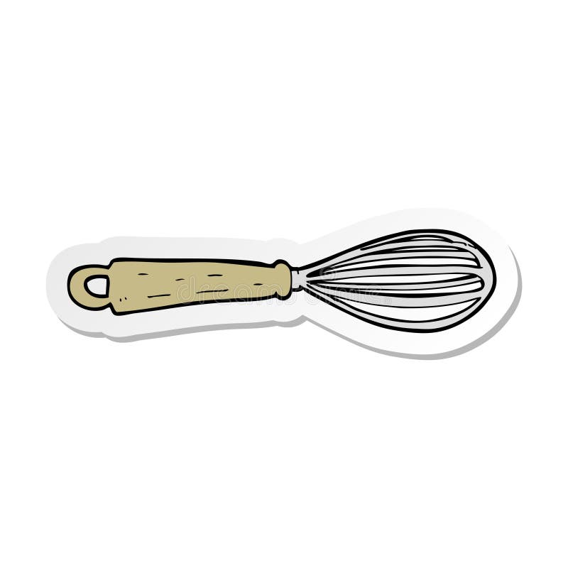 Cartoon whisk stock illustration. Illustration of silly 37026602
