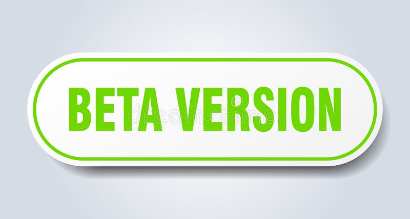 beta version sticker. beta version rounded isolated sign.  beta version. beta version sticker. beta version rounded isolated sign.  beta version