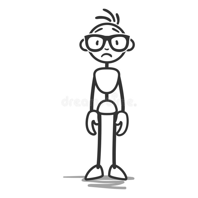 Disappointed Stick Figure