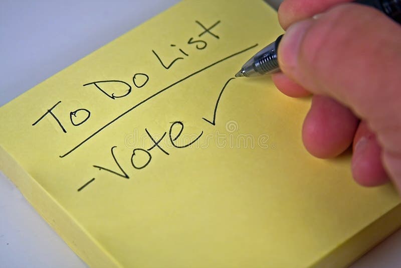 Sticky note list