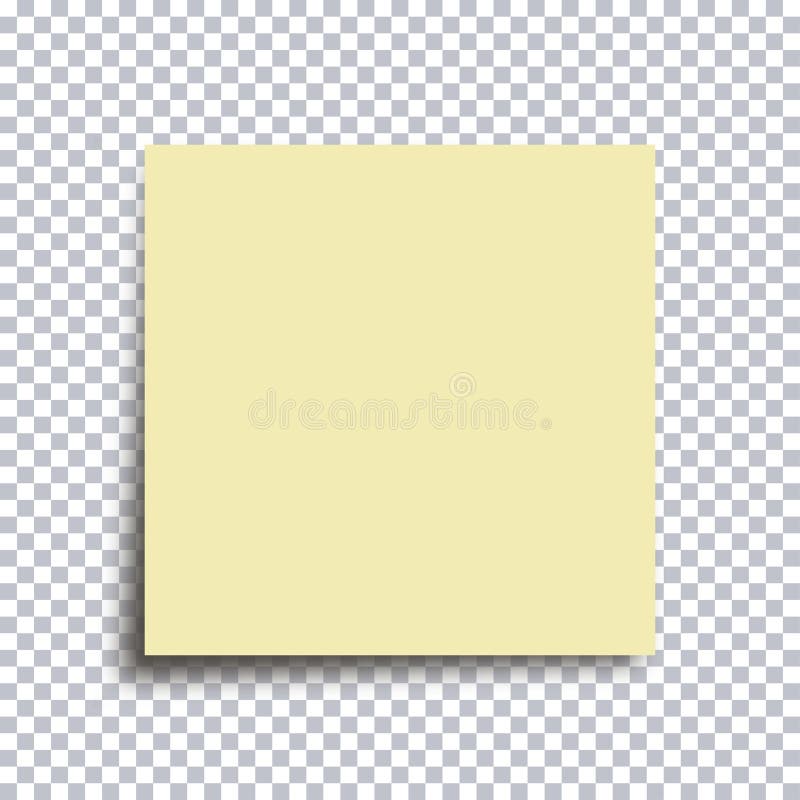Isolated white sticky notes Royalty Free Vector Image