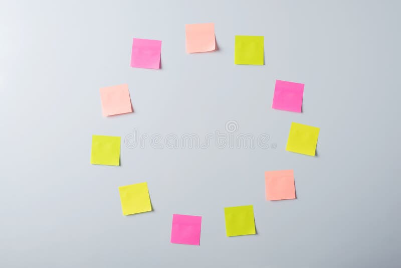 Sticky Notes on a Whiteboard Stock Photo Image of office, list 259710988