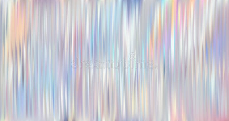 Sticlă cu nervuri holografice pastelate moi. Gradient texturat perlat royalty free illustration