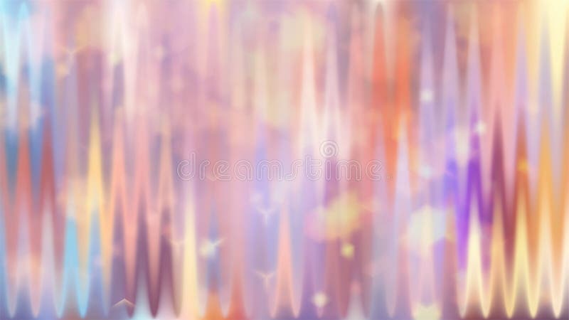 Sticlă pastel moale cu bandă holografică. Gradient texturat lustruit stock illustration