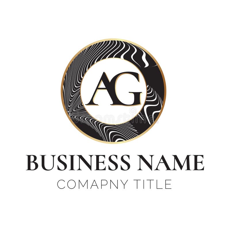Stile africano di stampa zebra, primo logo di business illustrazione di stock