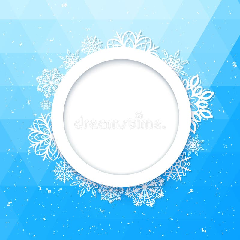 Stile astratto di Natale del fondo Bella struttura calcolata dei fiocchi di neve illustrazione vettoriale Stile astratto di Natale del fondo Bella struttura calcolata dei fiocchi di neve illustrazione vettoriale
