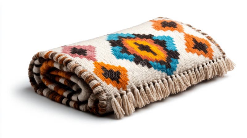 Stile Bohemian a colori con motivi illustrazione di stock